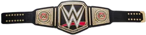 W W E Championship Belt Design PNG Image