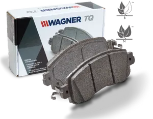 Wagner T Q Disc Brake Pads Boxed PNG Image