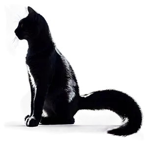 Walking Cat Silhouette Png Dbj PNG Image