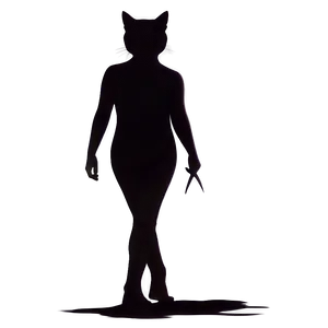 Walking Cat Silhouette Png Skp PNG Image