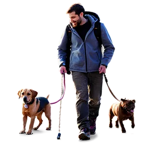 Walking With Pets PNG Bmg PNG