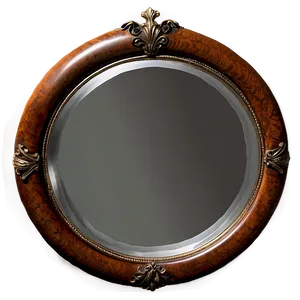 Wall-mounted Circle Mirror Png 49 PNG Image