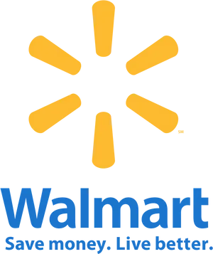 Walmart Logowith Slogan PNG Image