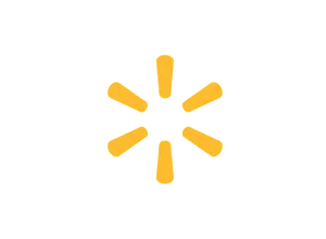 Walmart Spark Logoon Black Background PNG Image