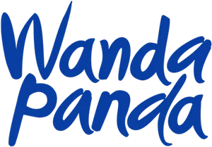 Wanda Panda Logo Design PNG Image