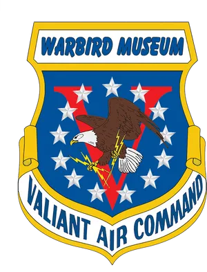 Warbird Museum Valiant Air Command Emblem PNG Image