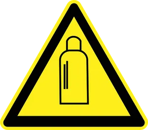 Warning Sign Bottle Graphic PNG Image