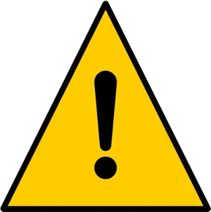 Warning Sign Exclamation Point PNG Image