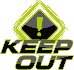 Warning Sign Keep Out Graphic PNG Image