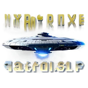 Warp Drive Starship Png Ogw86 PNG Image