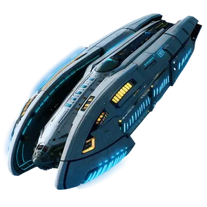 Warp Drive Starship Png Ydj PNG Image