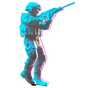 Warzone Soldier Silhouette Png Xxc PNG Image