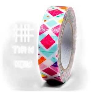 Washi Tape Aesthetic C PNG Image