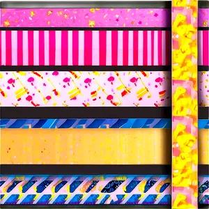 Washi Tape Aesthetic Designs Png 06272024 PNG Image