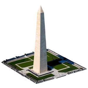 Washington Monument Aerial View Png 06202024 PNG Image