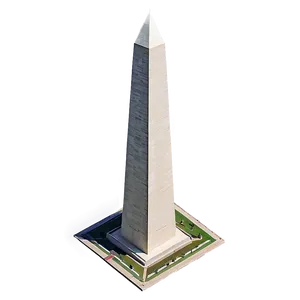 Washington Monument Aerial View Png Tgj PNG Image