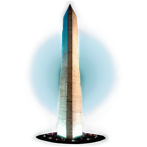 Washington Monument Night View Png Hwe PNG Image