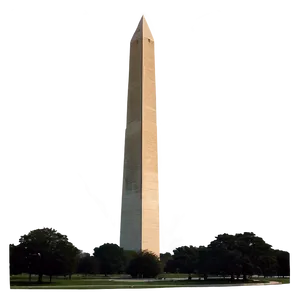 Washington Monument Sunset Background Png 90 PNG Image