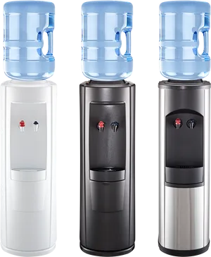 Water Dispenser Models Variety.jpg PNG Image