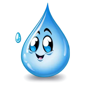 Water Droplet Character Png Yug PNG Image