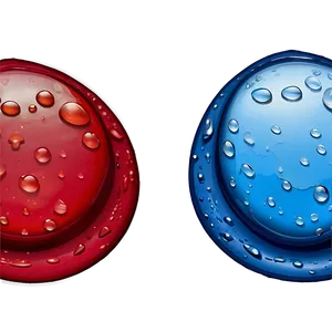 Water Drops On Colored Surface Png Bqi77 PNG Image