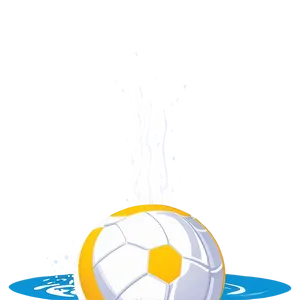 Water Polo Ball Vector Png Bru PNG Image