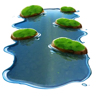 Water Puddle B PNG Image