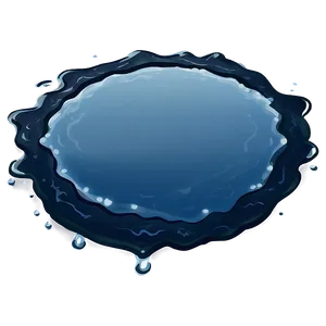 Water Puddle Vector Png Ivp PNG Image