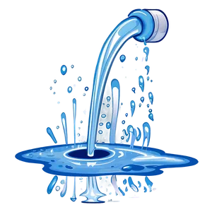 Water Spill Graphic Png Pja PNG Image