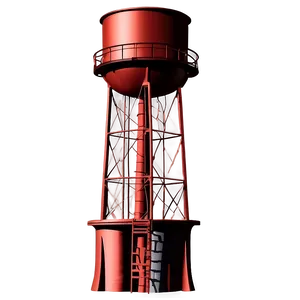 Water Tower A PNG Image