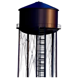 Water Tower At Dawn Png Rkm PNG Image