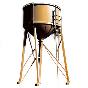 Water Tower Night View Png Bod94 PNG Image