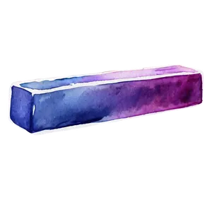 Watercolor Rectangular Prism Png Apm7 PNG Image