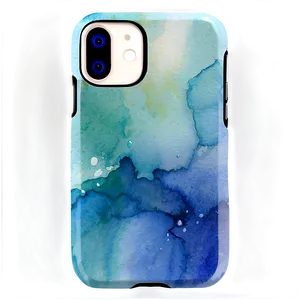 Watercolor Splash Phone Case Png Mse PNG Image