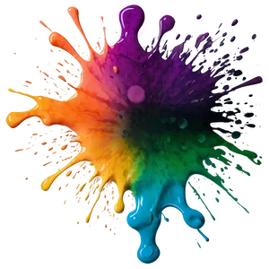 Watercolor Splat Png Iac PNG Image