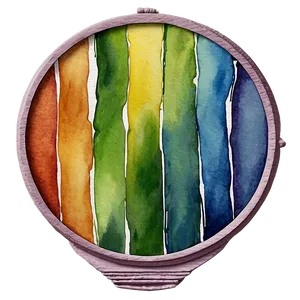 Watercolor Wall Decor Png Xdn49 PNG Image