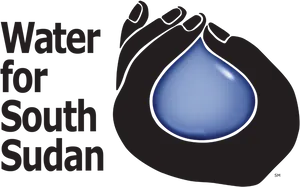 Waterfor South Sudan Logo PNG Image