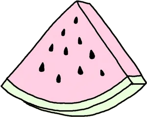 Watermelon_ Slice_ Illustration.png PNG Image