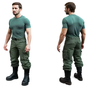 Waterproof Cargo Pants Png Uaw24 PNG Image