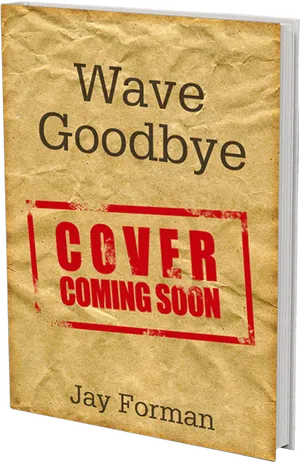 Wave Goodbye Book Cover Placeholder PNG Image