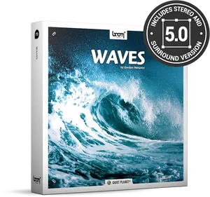 Waves Audio Software Package PNG Image