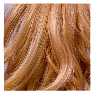 Wavy Blond Hair Png 06262024 PNG Image