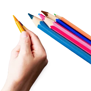 Wax Based Colored Pencils Png Mtq PNG Image