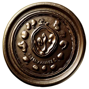 Wax Seal D PNG Image