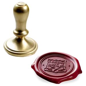 Wax Seal Stamp Png Vak PNG Image