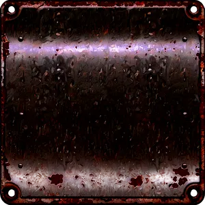 Weathered Steel Plate PNG 63 PNG
