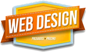 Web Design Packages Pricing Banner PNG Image