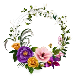 Wedding Floral Decoration Png Xvm PNG Image