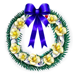 Wedding Ribbon Wreath Png 98 PNG Image