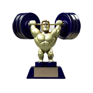 Weightlifting Trophy Png 45 PNG Image